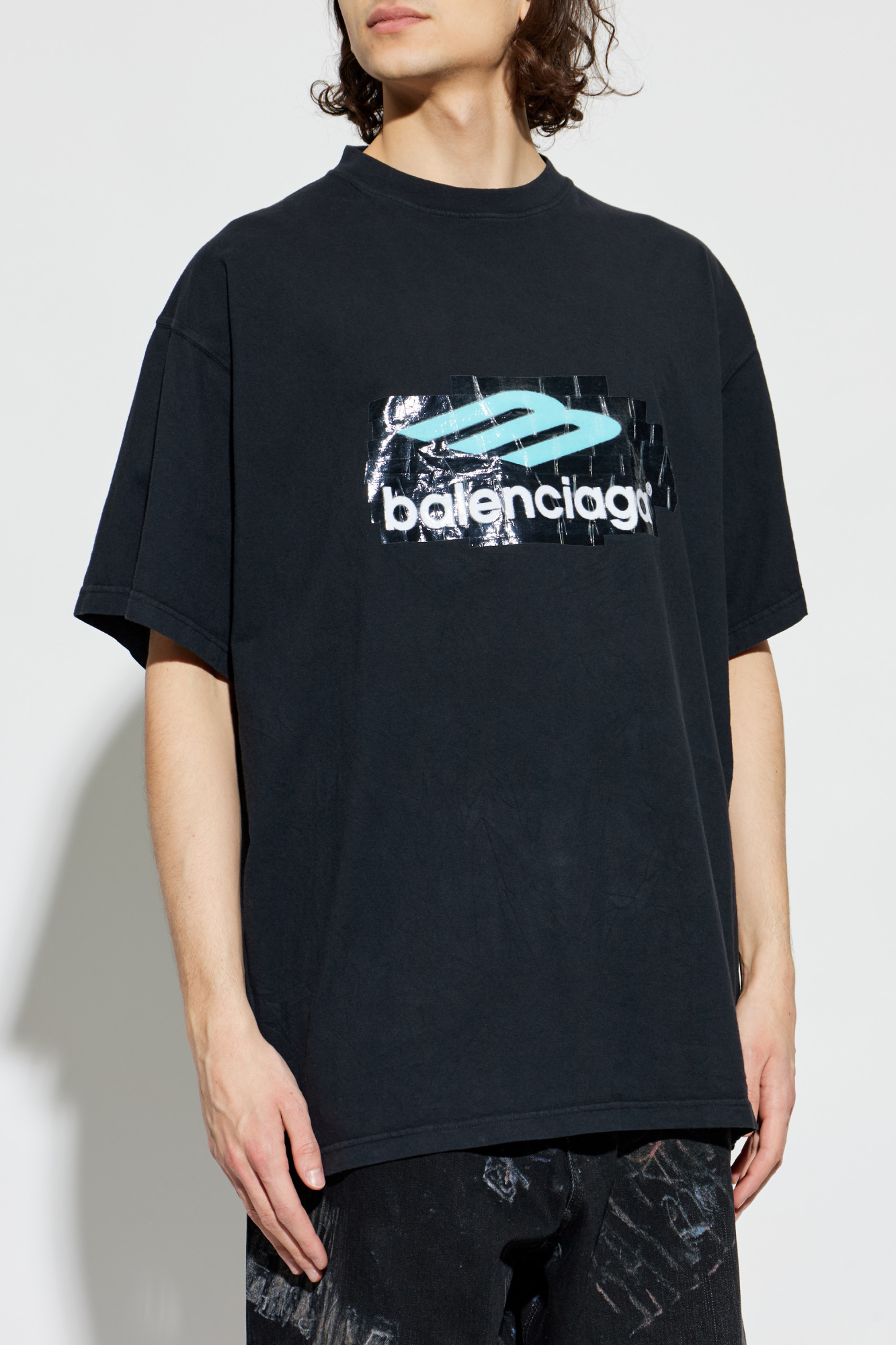 Balenciaga T-shirt with print | Men's | Vitkac